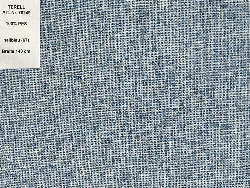 Möbelstoff Terell - hellblau